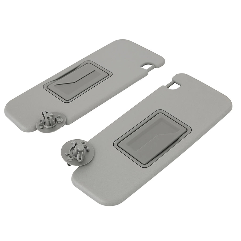 Set of 2 Gray Sun Visors for Chevrolet Sonic RS (2013–2016)