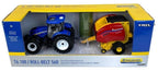 ERTL 1/32 New Holland T6.180 & RB560 Roll Belt Baler