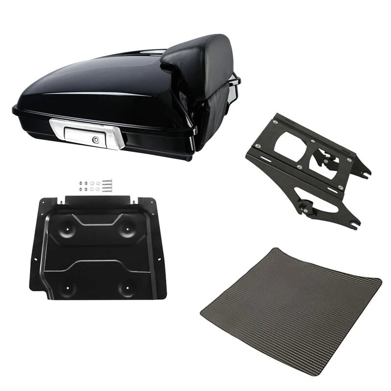 Razor Trunk Backrest Mount Rack for Harley Touring Street Road Glide (2014–2026)