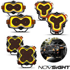 Set of 2 LED Work Light Pods for Jeep SUV Off Road (2010–2023)