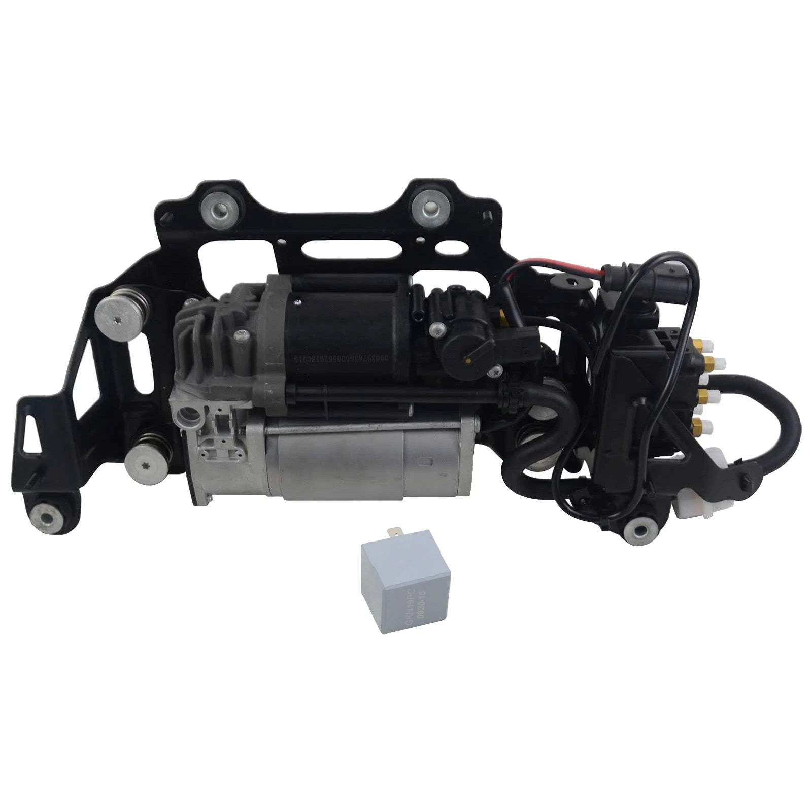 Air Suspension Compressor Pump with Bracket for Audi A6 S6 A7 A8 Quattro