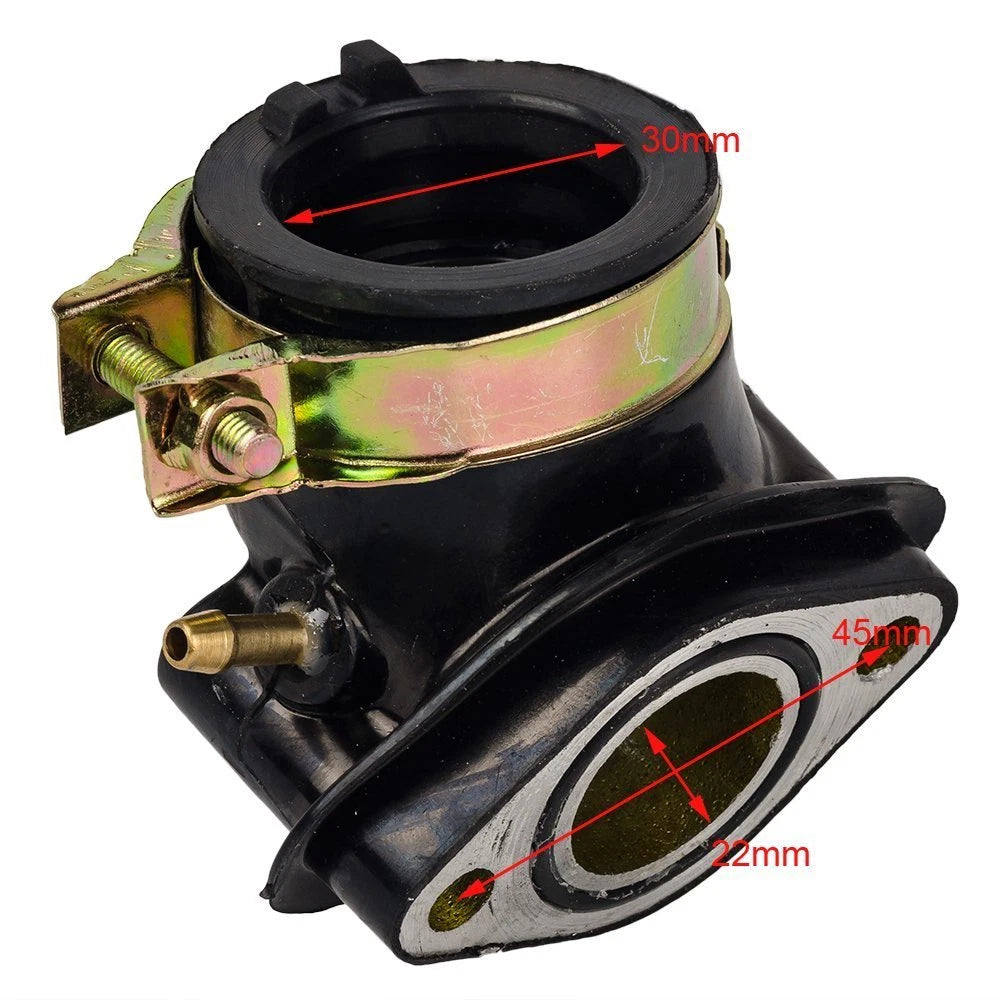 Intake Carburetor Manifold Pipe for GY6 125cc 150cc Moped Scooters