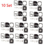 Set of 10 Carburetor Gasket Kit for Zama RB-129 C1M-W26A C1M-W26B C1M-W26C
