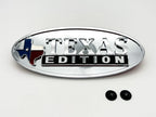 Hood Side Fender Emblems Chrome Texas Edition for Peterbilt (1987–2025)