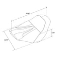 Rider Solo Seat for Harley Low Rider ST FXLRST FXLR FXLRS (2018–2024)