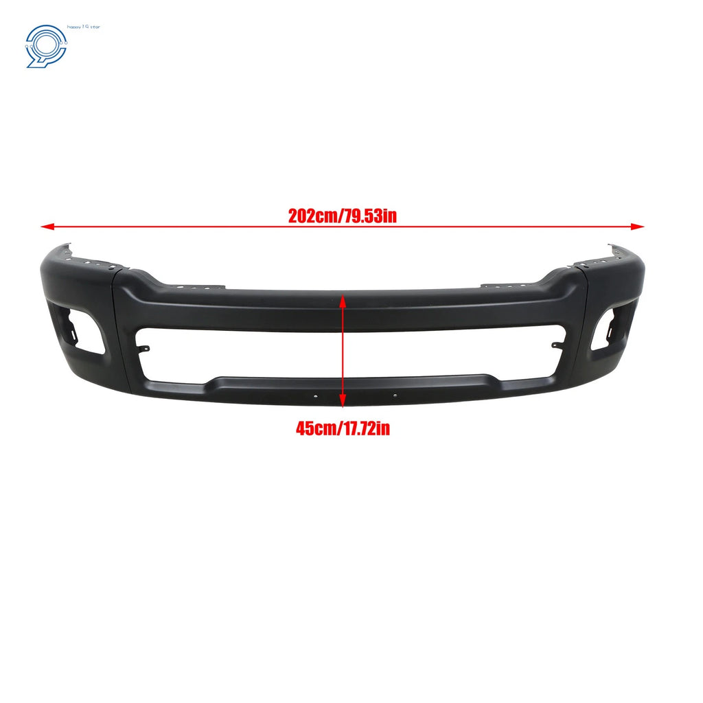 Front Bumper Face Bar Steel with Fog Light Holes for Dodge RAM 1500 (2025)