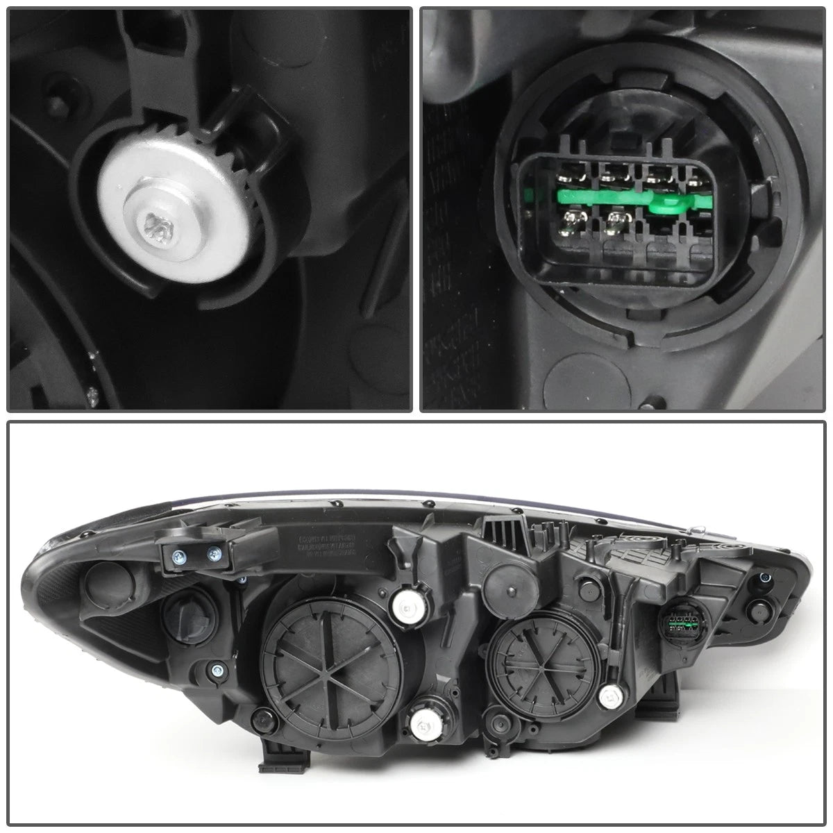 Right Projector Headlight for Kia Forte 5 Koup (2014–2016)