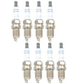 Set of 8 Spark Plugs Bosch Double Platinum 8113 for Ford Lincoln Mazda