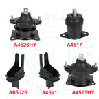 Set of 5 Engine Motor Mounts for Acura TSX (2004–2008) 2.4L