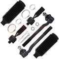 Set of 6 Steering Tie Rod Rack and Pinion Bellows for Toyota 4Runner (1996–2002)