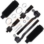Set of 6 Steering Tie Rod Rack and Pinion Bellows for Toyota 4Runner (1996–2002)