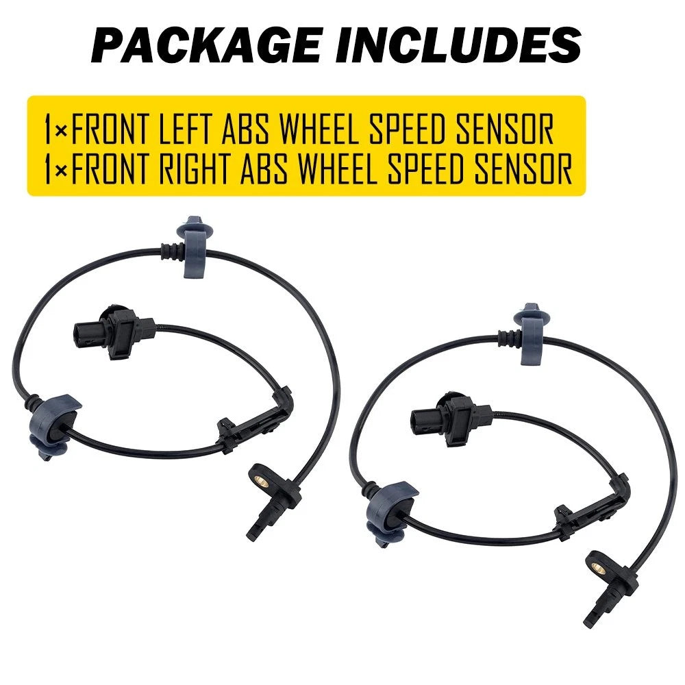 2X ABS Wheel Speed Sensor for Honda Civic (2006–2011)