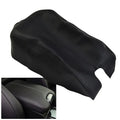 Leather Armrest Center Console Lid Cover for Black Car (2008���2012)