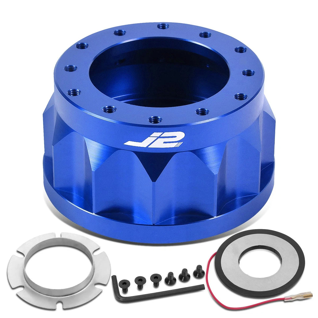 J2 6-Bolt Aluminum Steering Wheel Hub Adapter for Mazda 626 Miata