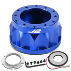 J2 6-Bolt Aluminum Steering Wheel Hub Adapter for Mazda 626 Miata
