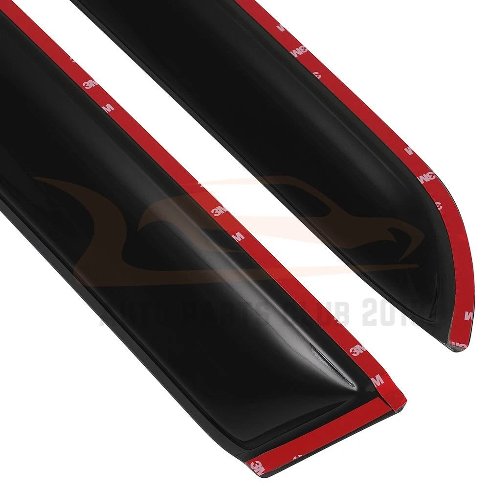 Set of 4 Tinted Window Visor Guards for Jeep Cherokee (1984-2001)