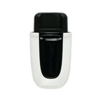 1x White ABS One Button Start Key Cover Case for Macan (2015-2023)