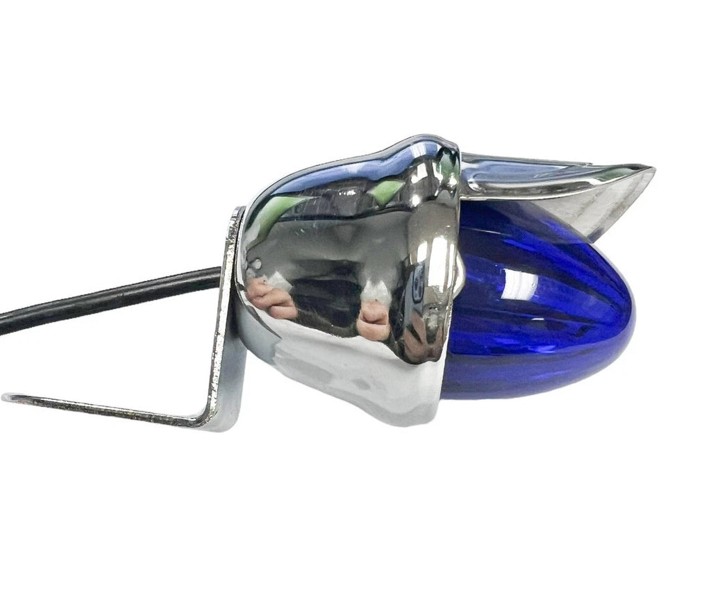 Incandescent Mini Auxiliary Light Blue Watermelon Lens with Visor for Universal (2000–2025)