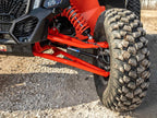 SuperATV Atlas Pro 2" Offset A-Arms for Can-Am Maverick X3 (2017–2023) - Orange