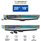 Set of 2 Michelin Optimum+ Ceramic Beam Wiper Blades for Dodge (1993–1994)