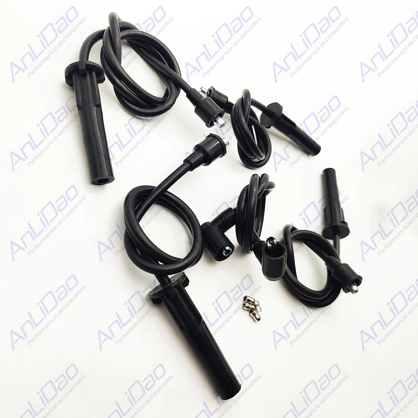 Spark Plug Wire Kit for Volvo Penta 4 Cylinder 230 AQ BB (875571, 834365)