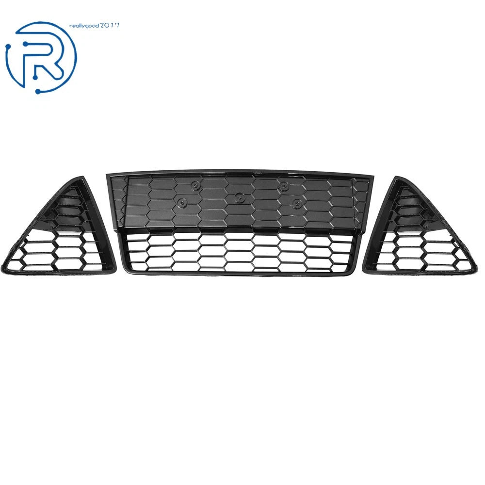 Front Lower Grille for Ford Focus S/SE (2012–2014) Honeycomb Black