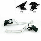 Long Brake Clutch Levers for Honda CBF1000/A (2010–2013) CB1100/GIO Special Silver T9