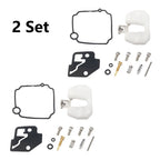 2X Carburetor Rebuild Kit for Tohatsu Nissan MFS NSF 8-9.8hp (2004–2014) 3V1-87122-0