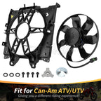 Cooling Radiator Fan Assembly for Can-Am Outlander Renegade Maverick 1000 (2015–2023)