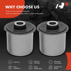 2X Front Lower Control Arm Bushing for Jeep Cherokee XJ (1999-2001)