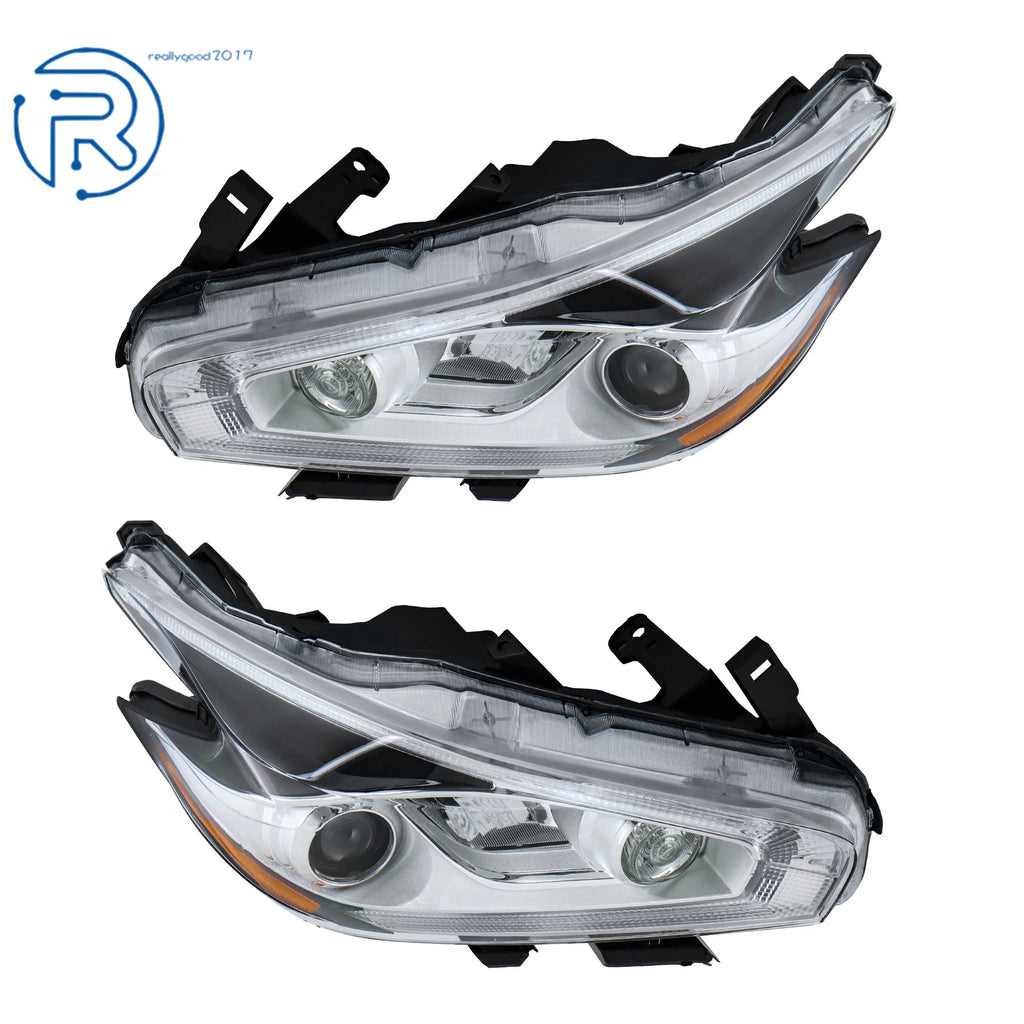 Set of 2 LED Headlamps for Nissan Murano (2015–2018)