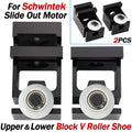 Schwintek Slide Out Motor Bearing Block V Roller Shoe for RV