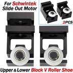 Schwintek Slide Out Motor Bearing Block V Roller Shoe for RV