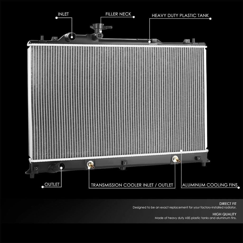 Aluminum Core Racing Cooling Radiator for Mazda CX-7 (2010–2012) 13156