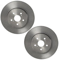 2X Brembo Rear Brake Disc Rotors for Lexus CT200h (2011–2017) 279mm Solid Coated