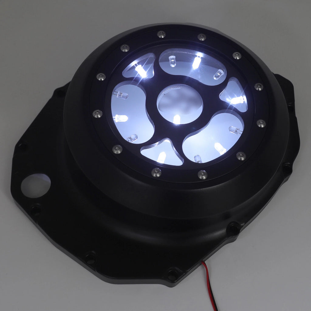 Sequential LED Engine Clutch Cover for Suzuki GSXR1300 Hayabusa (1999–2020)