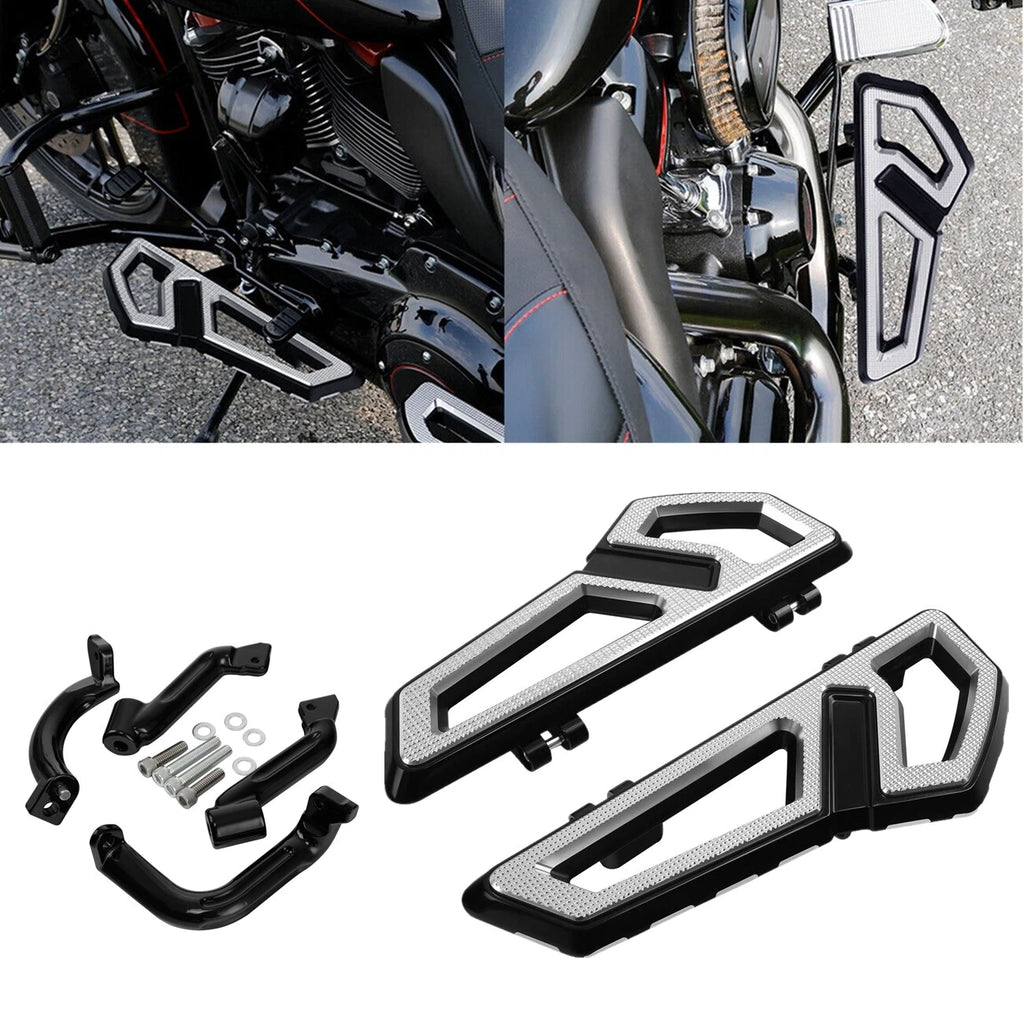 Driver Footboard Floorboard & Bracket for Harley Electra Road Glide (2014–2023)