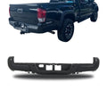 Rear Step Bumper Assembly with Sensor Holes for Toyota Tacoma (2016–2023)