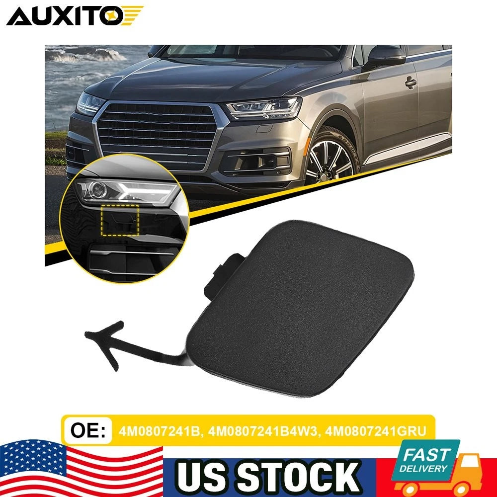 Tow Eye Hook Cover Cap for Audi Q7 (2017–2019) 4M0807241GRU