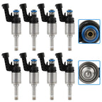 Set of 8 Fuel Injectors for Infiniti QX80, Nissan Armada, Titan, NV2500, NV3500