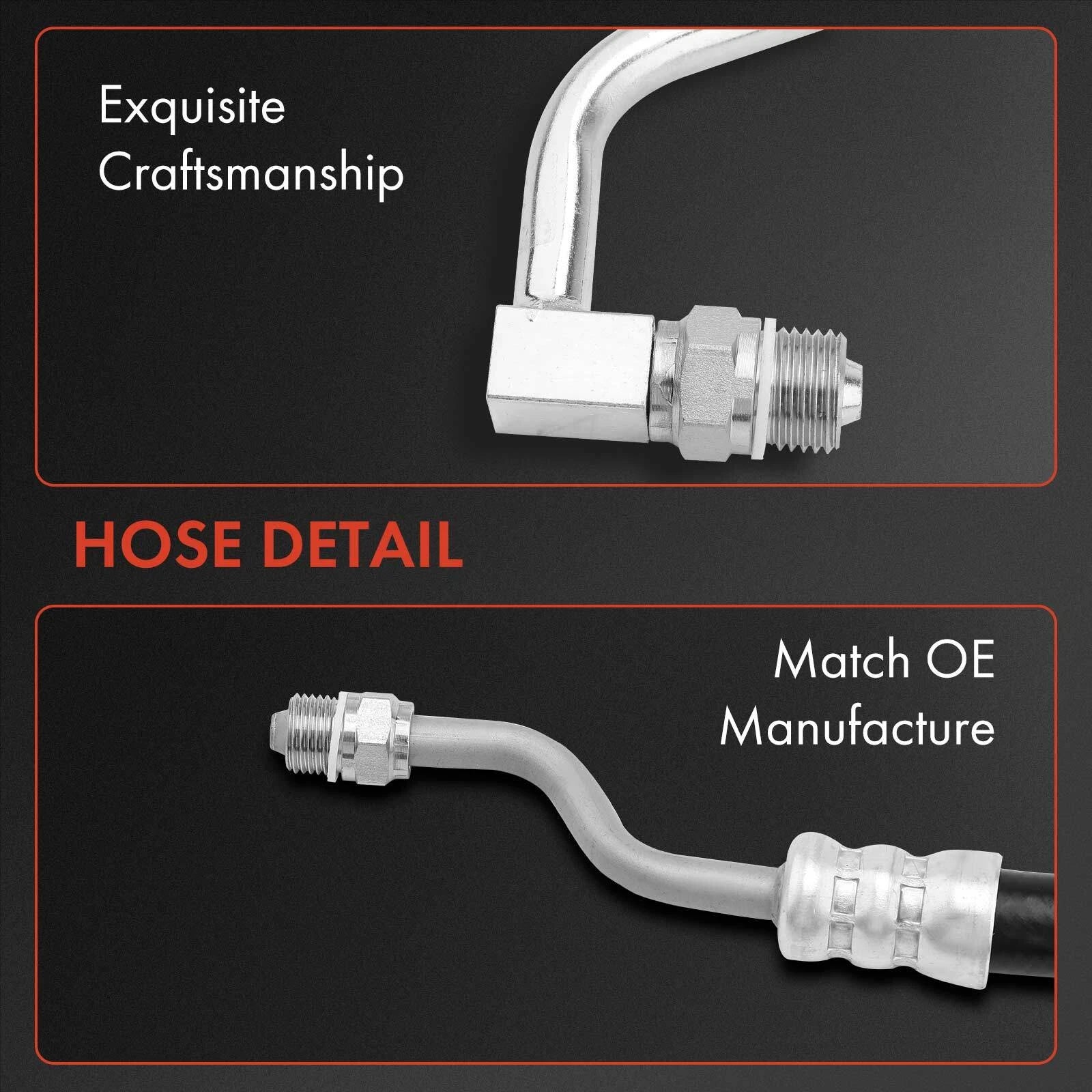 Power Steering Pressure Line Hose for Ford E-450 Super (2004-2010)
