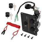 Dual Twin Ignition Key Kill Switch for Yamaha Outboard (6K1-82570-14-00)