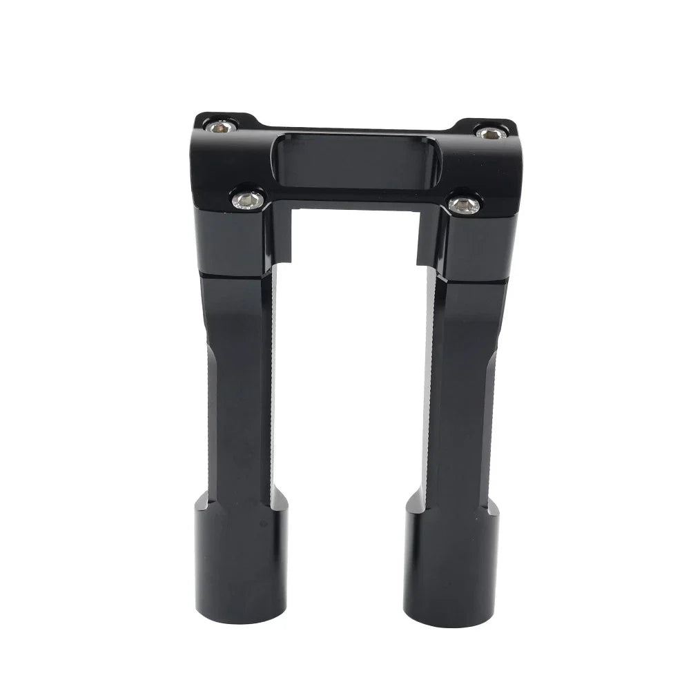 Black 6'' Pullback Handlebar Riser for Harley Dyna M8 Softail Street Bob (2018-2021)