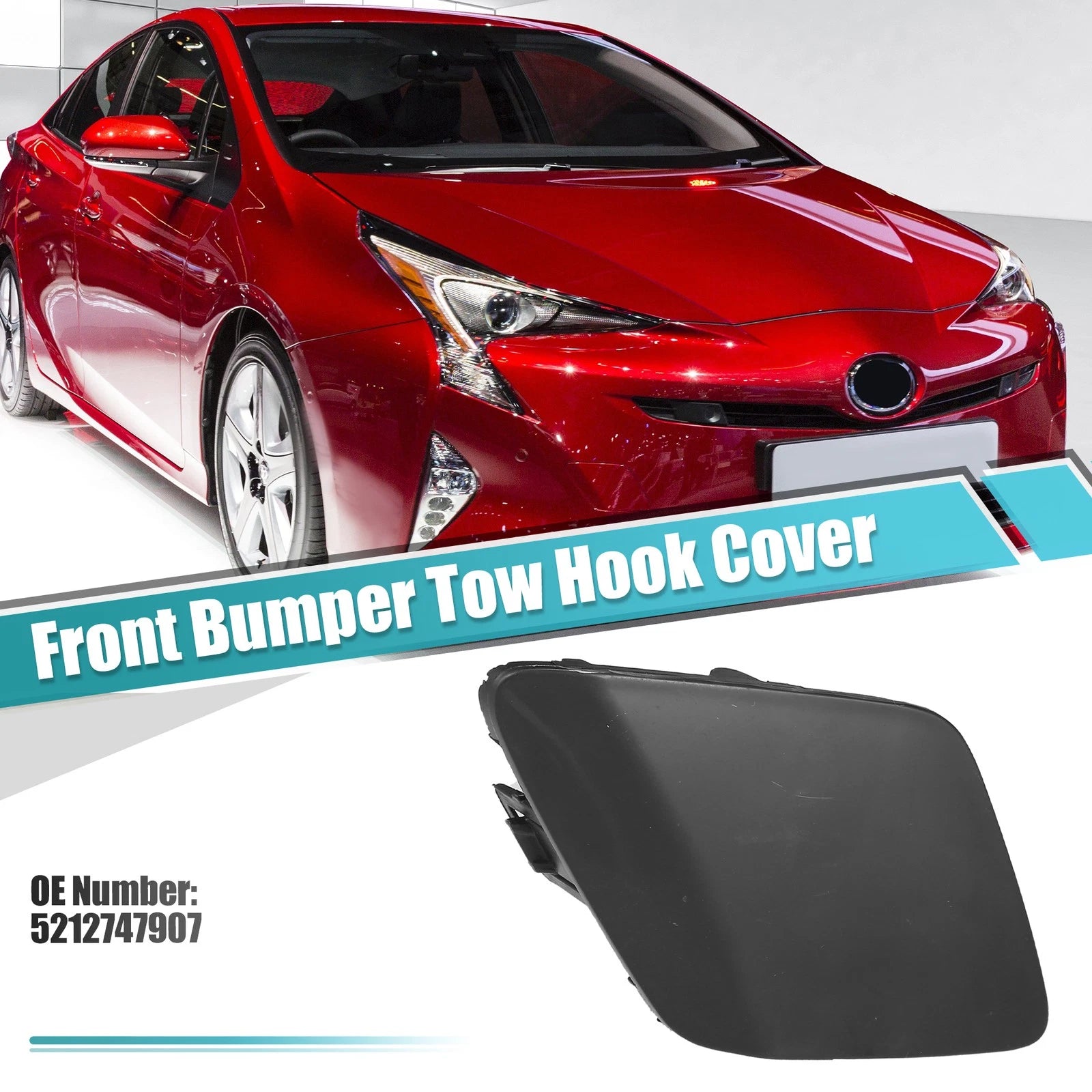 Tow Hook Cover for Toyota Prius (2016–2019) No. 5212747907