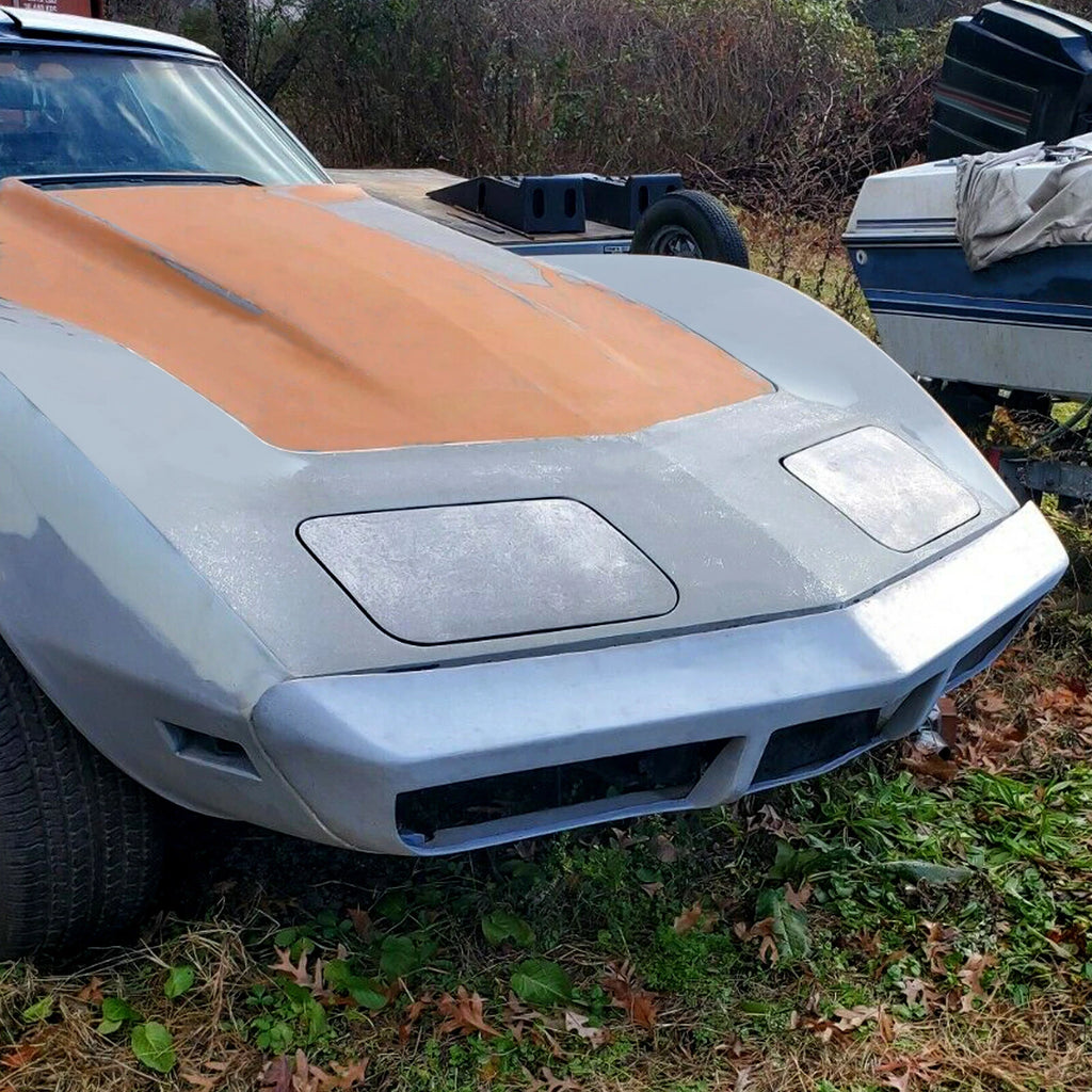Front Bumper Face Bar Grille for Chevrolet Corvette (1973–1974)