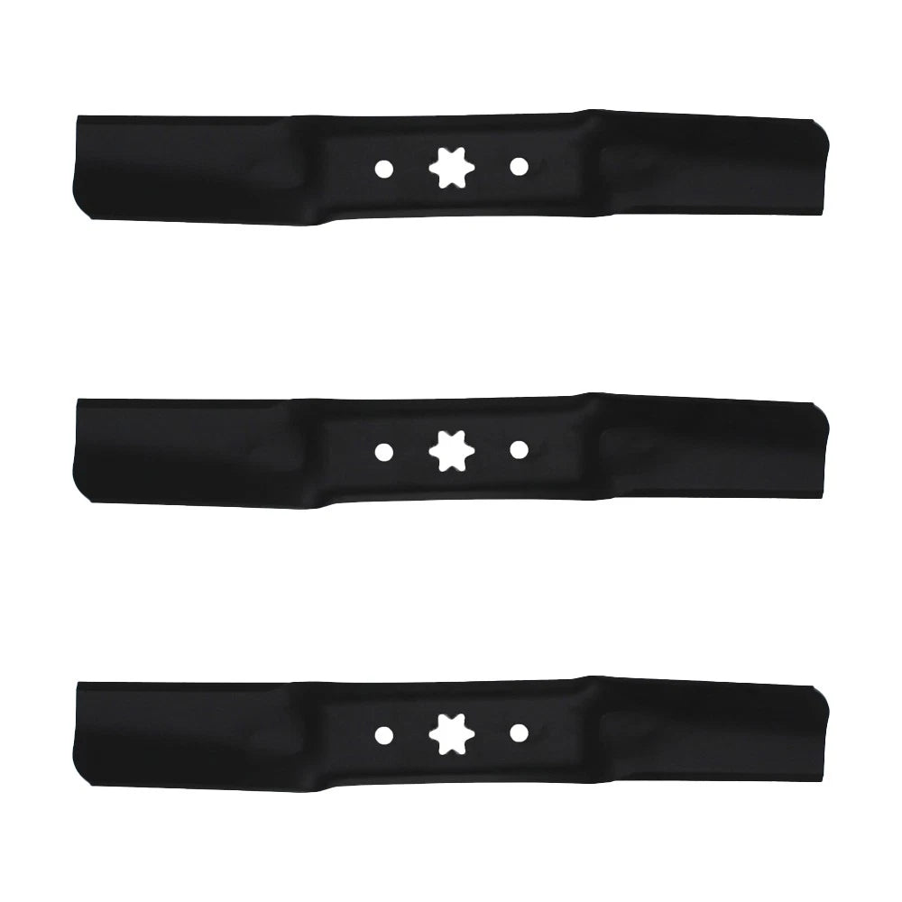 3X Lawn Mower Blade for MTD (Replaces 742-05052A)
