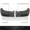 Set of 2 Step Pads for Toyota Tundra (2007–2013) Matte Black w/o Offroad Package