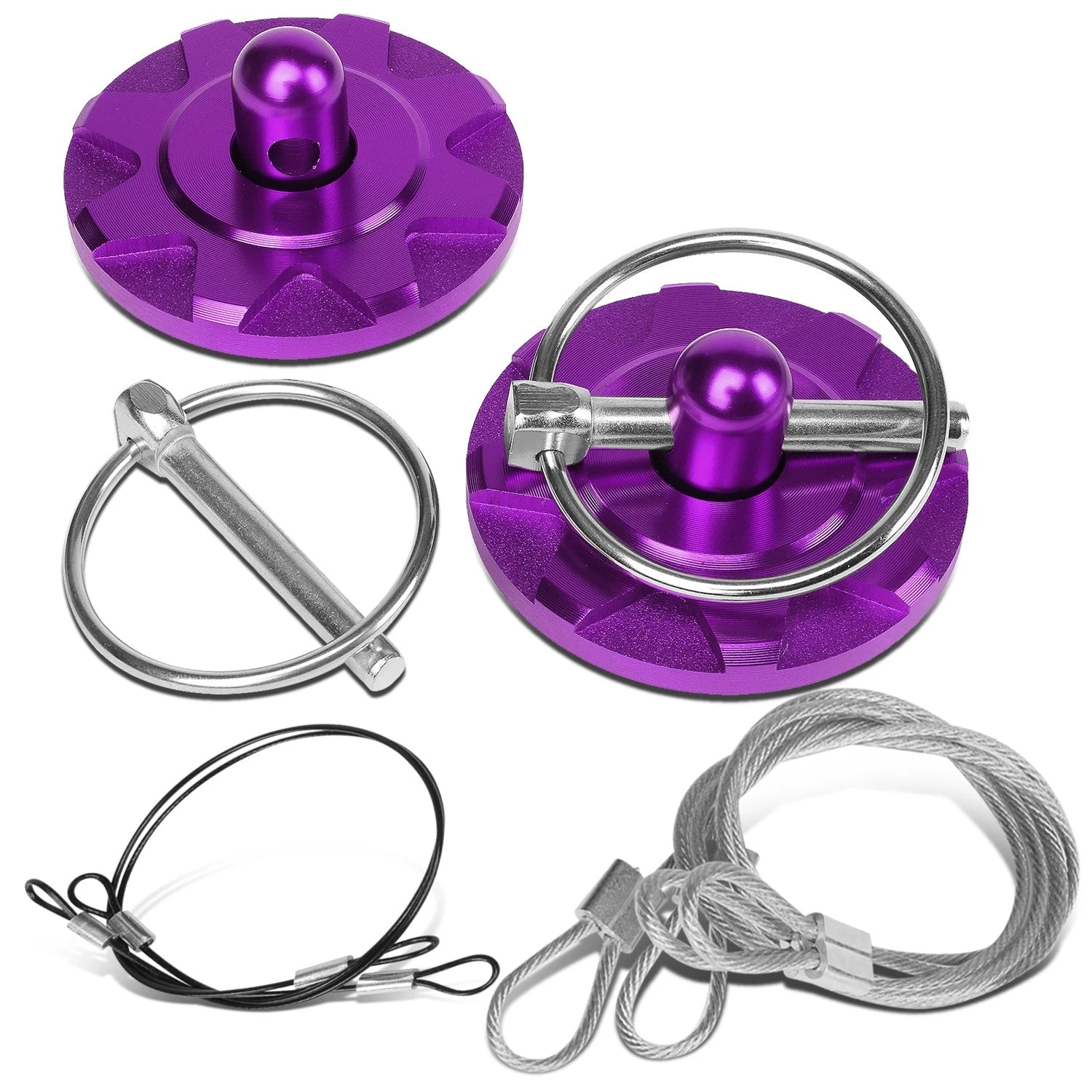 Bonnet Security Mount Hood Locking Latch Pin Kit for Universal Fit (All Years)