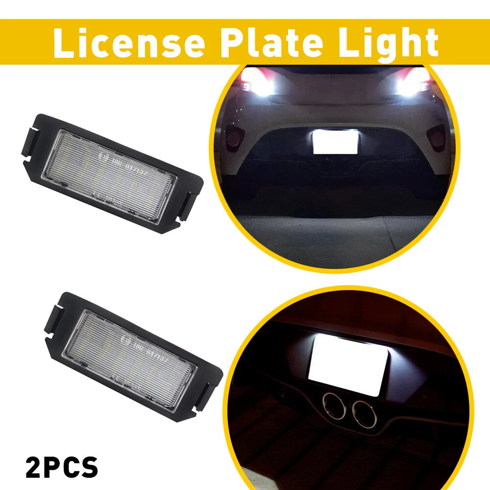 AUXITO LED License Plate Light for Kia Soul Hyundai Veloster (2010–2019)