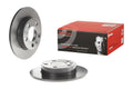 Brembo Rear Disc Brake Rotor for Audi TT, VW Beetle, Golf, Jetta (2000–2023)